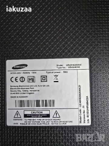 Samsung smart 48 части или ремонт, снимка 4 - Телевизори - 49816819