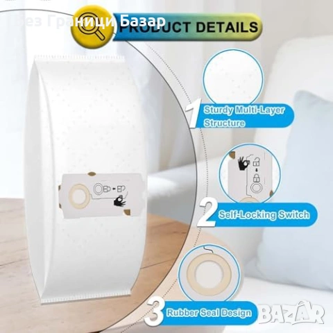 Нови SELFCLEAN нетъкан филтър торби 204308 за Festool CT 15 MINI/MIDI 2019+, снимка 3 - Прахосмукачки - 53530152