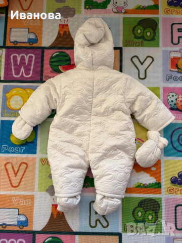Косминавт за бебе- момче/момиче, снимка 3 - Бебешки гащеризони - 53340325