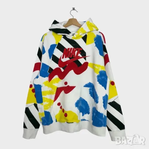 Nike Logo Print Hoodie ( L), снимка 1 - Суичъри - 48521500