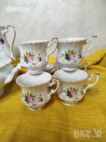  💐Полски порцелан CHODZIEZ POLAND 🌹🌼, снимка 4 - Сервизи - 53147472