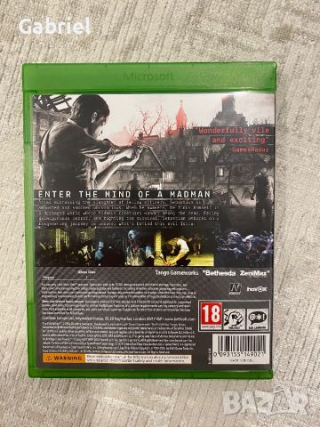 The Evil Within Xbox One, снимка 3 - Игри за Xbox - 45597748