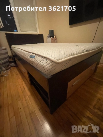 Легло+гардероб+подарък матрак Ted Body Balance, снимка 1