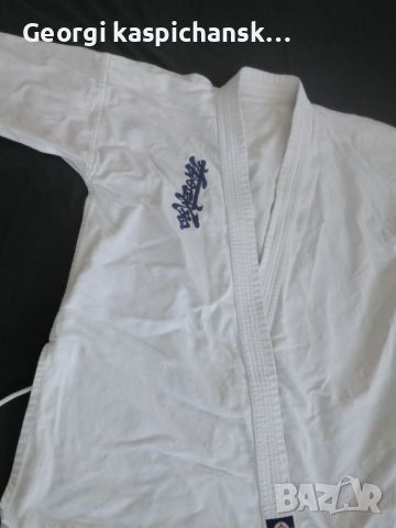 Кимоно за карате киокушин + подарък второ долнище , снимка 6 - Спортни дрехи, екипи - 45685265