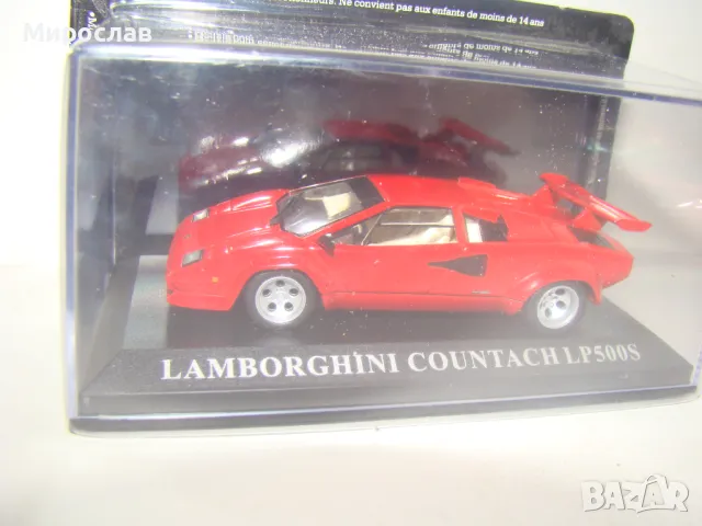 1/43 LAMBORGHINI COUNTACH LP 500 S ИГРАЧКА КОЛИЧКА МОДЕЛ, снимка 2 - Колекции - 48425670