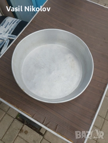 Алуминиева тава за печене на Питки месо и др , снимка 2 - Съдове за готвене - 53434396