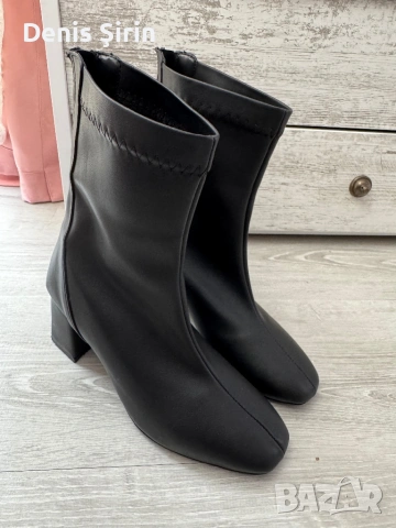 Боти на ток, снимка 2 - Дамски боти - 53599270