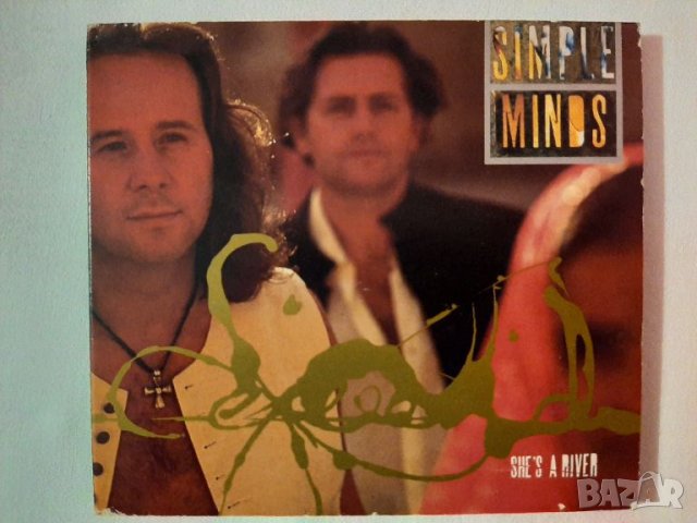 SIMPLE MINDS   She's a river    maxi single , снимка 1 - CD дискове - 46373542
