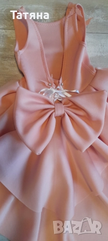Красива елегантна рокля, снимка 8 - Детски рокли и поли - 52300192