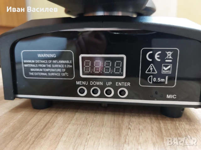 75W Mini SPOT LED Moving Head, DJ осветление, снимка 13 - Други - 51122789