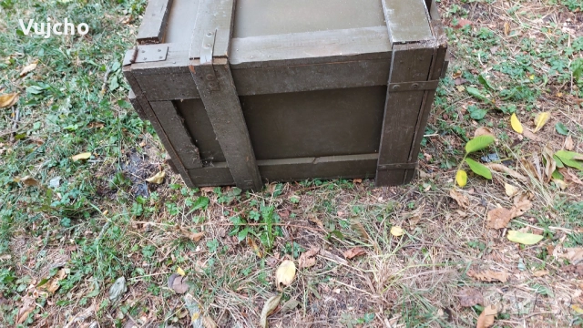 Дървен сандък, снимка 4 - Други стоки за дома - 51757843