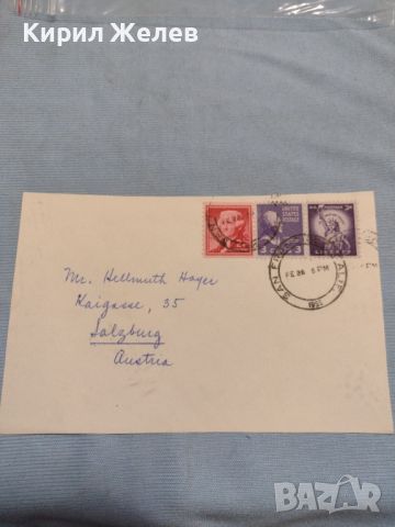 Стар пощенски плик с марки и печати Сан Франциско Америка за КОЛЕКЦИОНЕРИ 45930, снимка 6 - Филателия - 46247931