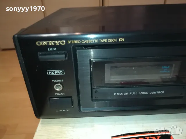 ONKYO TA-2820 DECK WITH ACCUBIAS-MADE IN JAPAN-ВНОС GERMANY 1602251837, снимка 2 - Декове - 49154980