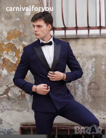 Луксозни мъжки костюми под наем , снимка 18 - Костюми - 44877078