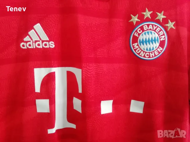 Bayern Munich 2019/2020 Adidas оригинална тениска фланелка Байерн Мюнхен размер М , снимка 6 - Тениски - 49242466