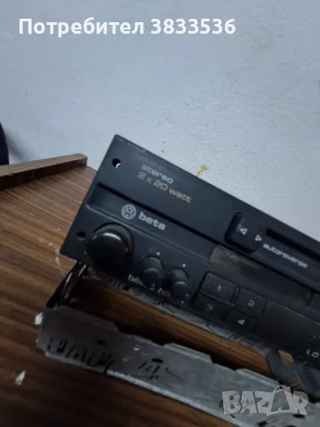 Vw Beta оригинален радиокасетофон за Vw Golf Mk2 & Jetta Mk2 ., снимка 3 - Части - 49698501