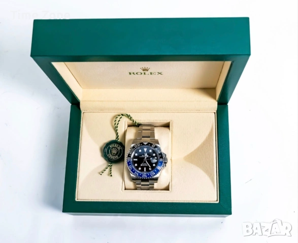 Rolex GMT-Master II 40mm Steel 'Batman' Black Dial Automatic Различни Варианти, снимка 2 - Мъжки - 54048760