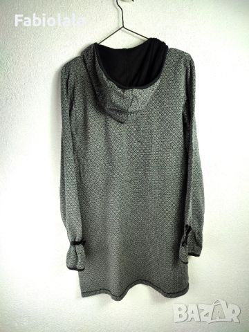 Sweater/jurk met hoody L, снимка 2 - Рокли - 45119421