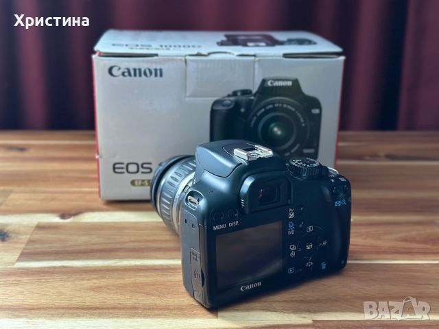 Фотоапарат CANON EOS 1000D Астро + Екстри, снимка 3 - Фотоапарати - 45333862