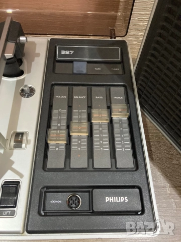 PHILIPS 22GF827/04 Грамофон с усилвател и тонколона VINTAGE, снимка 6 - Грамофони - 52305871