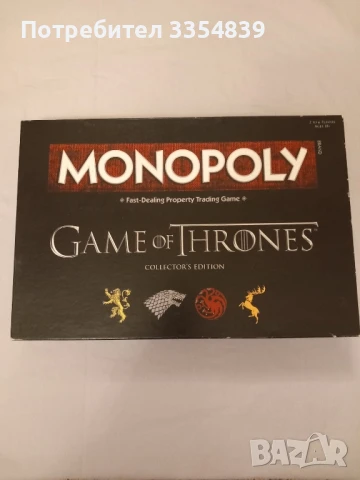 Monopoly Game of Thrones настолна игра