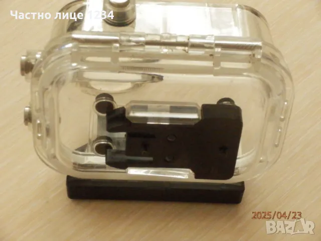 Водоустойчив кейс за екшън камера със свързване чрез щипка или към трипод, снимка 4 - Чанти, стативи, аксесоари - 50019906