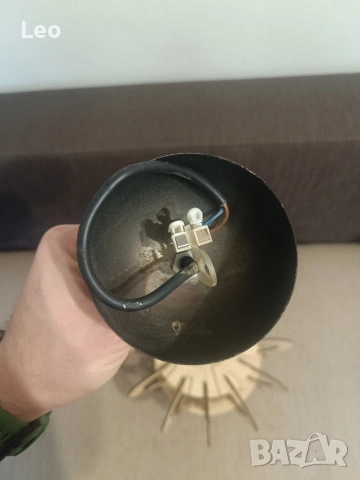 Единичен Дървен Полилей, снимка 3 - Полилеи - 53994429