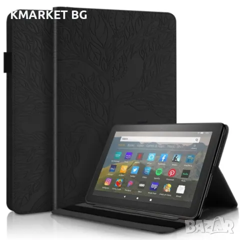 Amazon Kindle Fire HD 10 2023 Кожен Калъф и Протектор, снимка 8 - Калъфи, кейсове - 46977569