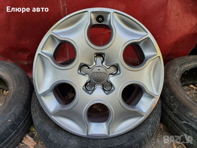 Джанти Audi 5x100x6,5J15"ет34, снимка 2 - Гуми и джанти - 46554848