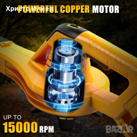 Безжична духалка за листа съвместима с Makita 6 скорости, снимка 4 - Други инструменти - 53558828