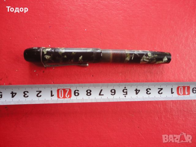 Старинна немска бакелитова писалка Nikolay, снимка 1 - Колекции - 45222596