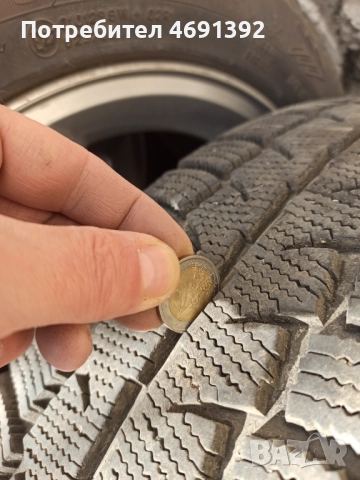 Джанти за ford 5×108 със зимни гуми, снимка 4 - Гуми и джанти - 52962190