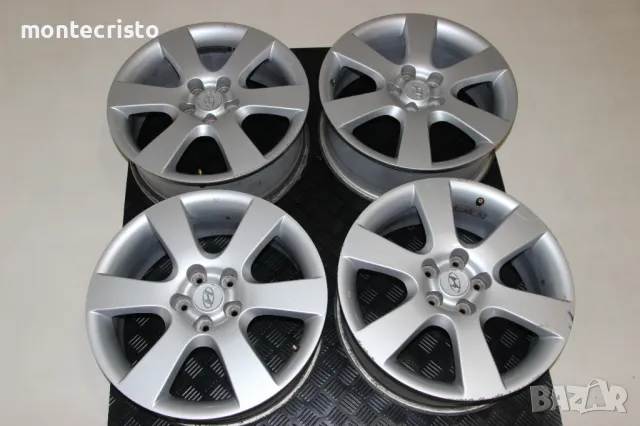 Алуминиеви джанти Hyundai Santa Fe SM CM (2001-2012г.) 5x114.3 67.1 / 18 цола Хюндай Санта Фе, снимка 1 - Гуми и джанти - 47158835