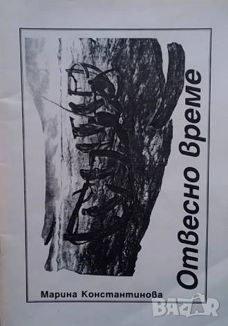 Отвесно време Марина Константинова