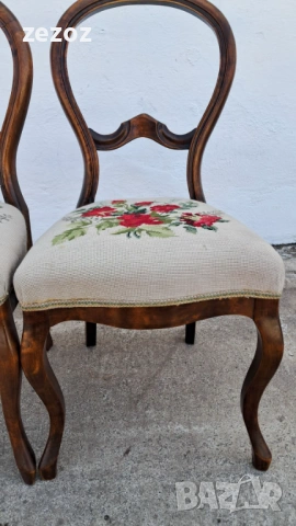 Столове ретро 2бр.№066, снимка 4 - Столове - 54262598