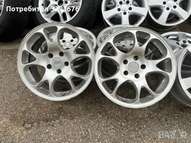 5х112 17 Джанти лети VW Audi Skoda Seat Mercedes 5x112 ET 55 J 8 Централен отвор 66.6 Без криво и за, снимка 5 - Гуми и джанти - 49563186