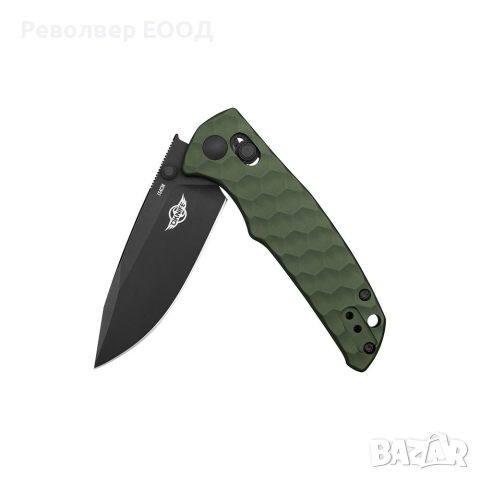 Сгъваем нож Oknife Rubato 3 - Зелен 154CM неръждаема стомана с черно титаниево PVD покритие, снимка 2 - Ножове - 45007835