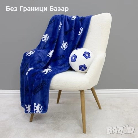 Нова Мека възглавница Chelsea FC с лого – перфектен подарък за фенове, снимка 4 - Възглавници - 52134812