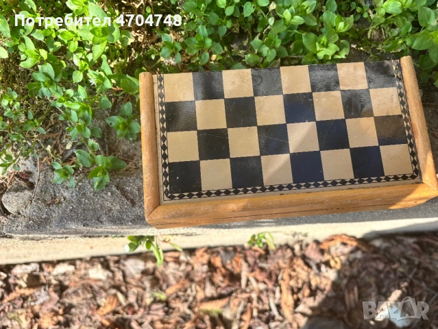 Ретро малък магнитен шах, снимка 5 - Антикварни и старинни предмети - 53757211