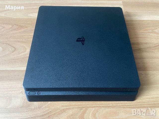 Playstation 4 slim с гаранция и акаунт с игри PS4 slim, снимка 2 - PlayStation конзоли - 45864496