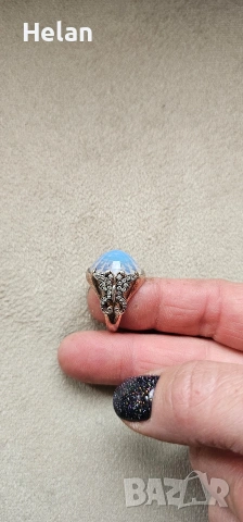 Сребърни пръстени , снимка 7 - Пръстени - 53984889