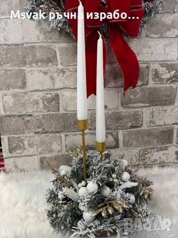 Коледен свещник