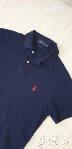 POLO Ralph Lauren Pique Cotton Slim Fit Mens Size S  ОРИГИНАЛ! Мъжка Тениска!