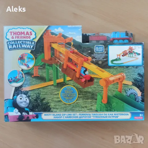 Комплект с релси влакчето Thomas & Friends, снимка 1 - Влакчета, самолети, хеликоптери - 48319979