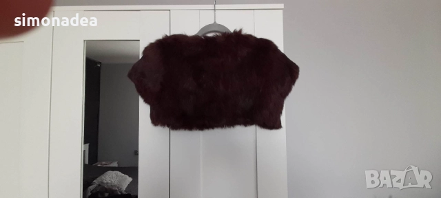 Елече късо lulumari заешка кожа , снимка 2 - Якета - 52425454