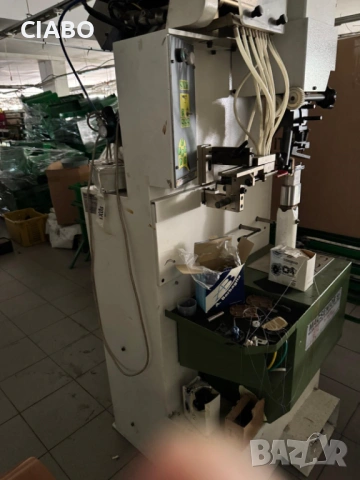 Машина за заковаване на токове (с пирони) – за обувно производство | Намалена цена, снимка 2 - Други машини и части - 54167061
