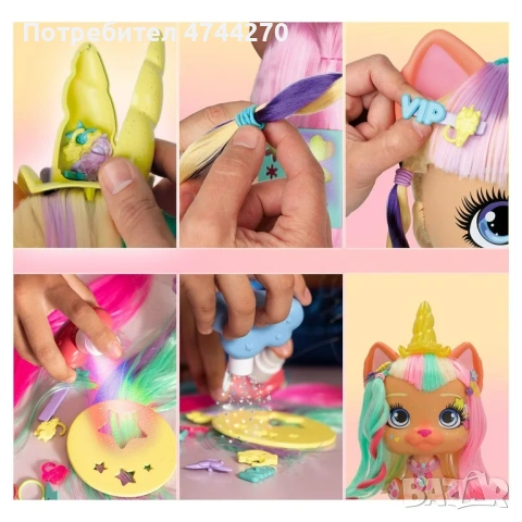 Эксклюзивная кукла VIP Pets Kiara с 30 аксессуарами, снимка 4 - Кукли - 53571512