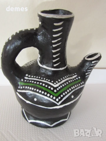 Jebena-етиопски глинен съд за кафеена церемония, снимка 6 - Колекции - 50823052