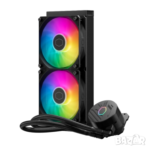 Cooler Master Liquid 240L Core/ARGB/Gen S Pump/CryoFuze/AM5AM4 & LGA1700, снимка 2 - Други - 52698824