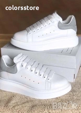 Кецове Alexander McQueen ЕСТЕСТВЕНА кожа - 17134Z-3-2F, снимка 3 - Кецове - 49380793